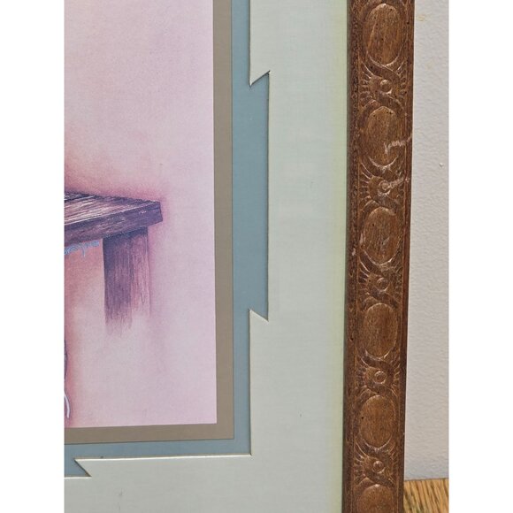 Southwest Native American Navajo Pottery Blanket Art Print 15 x 12 Framed - Picture 6 of 10